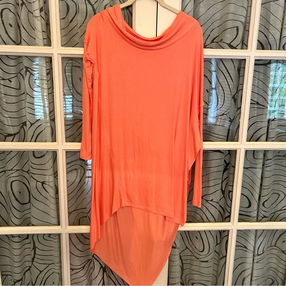 We The Free XS Grapevine Assymetrical Cowl Neck Tunic Dress Cover Up - Picture 1 of 9